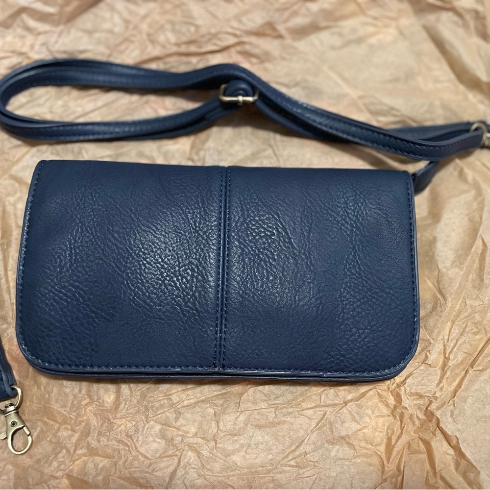 Joy Susan multi pocket crossbody clutch